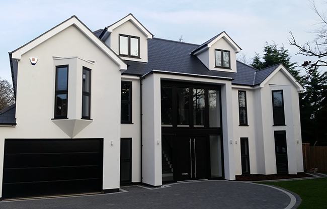 Five-bedroom new-build house on Hayes Lane, Bromley