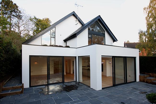 Contemporary four-bedroom new build on Sevenoaks Road