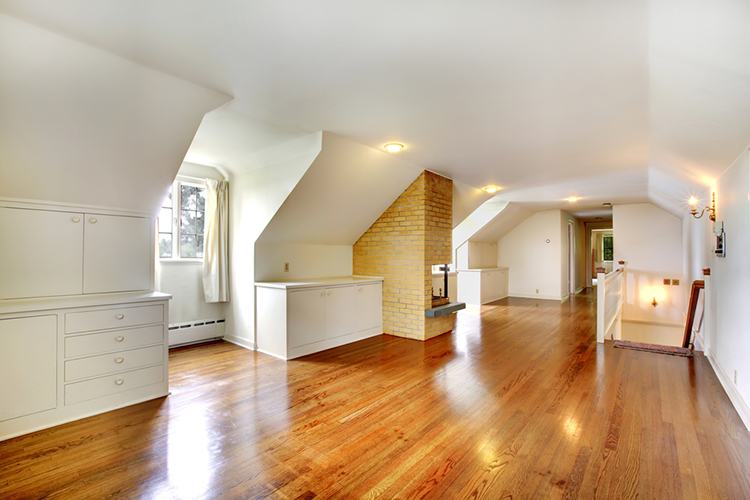 Open-plan diner after load-bearing walls were removed